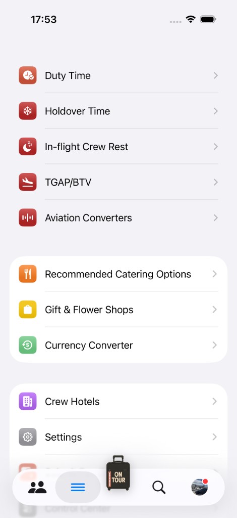 Flight deck toolbox